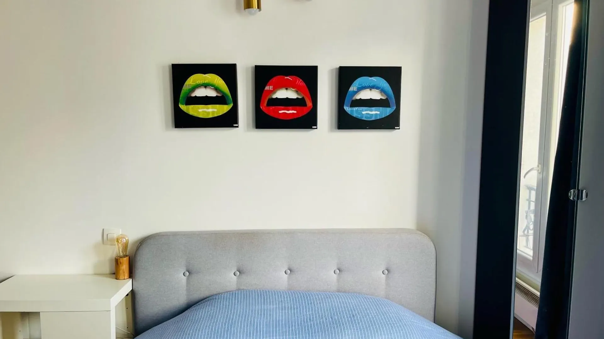 Daire Beautiful Studio Near Canal Saint-Denis Paris